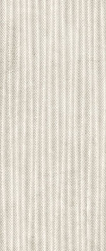 Плитка Boost Icor 3D Wheat Bone Ayqo 3d, матовая белый камень 120x50 10мм Atlas Concorde