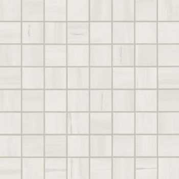 Плитка Marvel Bianco Dolomite Mosaico Matt As3V матовая белый мрамор 30x30 Atlas Concorde