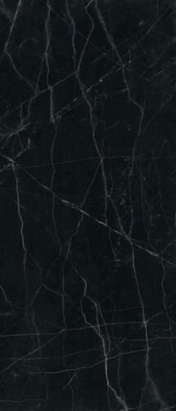 Плитка Marvel Black Atlantis Lappato Aosg глянцевая черный мрамор 278x120 6мм Atlas Concorde