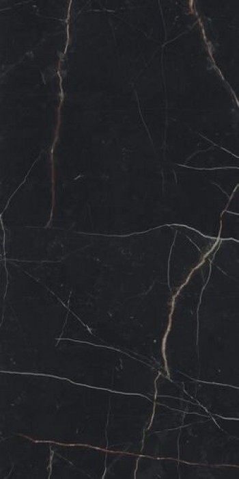 Плитка Marvel Black Atlantis Lappato A21I глянцевая черный мрамор 120x60 9мм Atlas Concorde