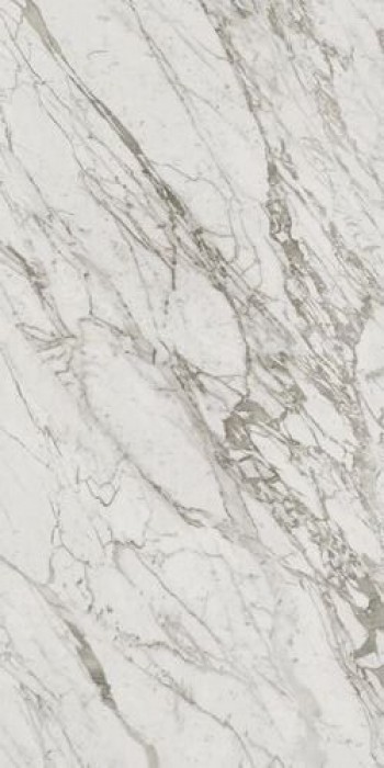 Плитка Marvel Statuario Macchia Aperta Lapp B Ad5G глянцевая белый мрамор 150x75 10мм Atlas Concorde