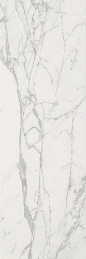 Плитка Marvel Statuario Select 91 9M3S глянцевая белый мрамор 92x31 9мм Atlas Concorde