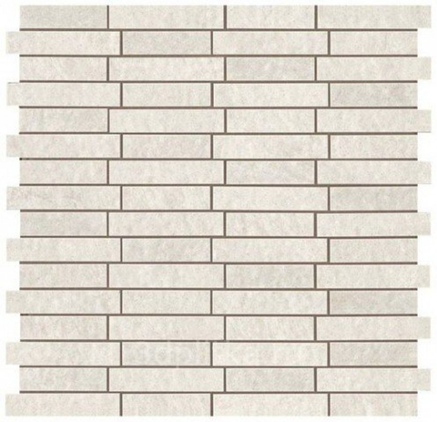 Плитка Brave Gypsum Mosaic 9Bbg фактурная белый камень 31x31 9мм Atlas Concorde