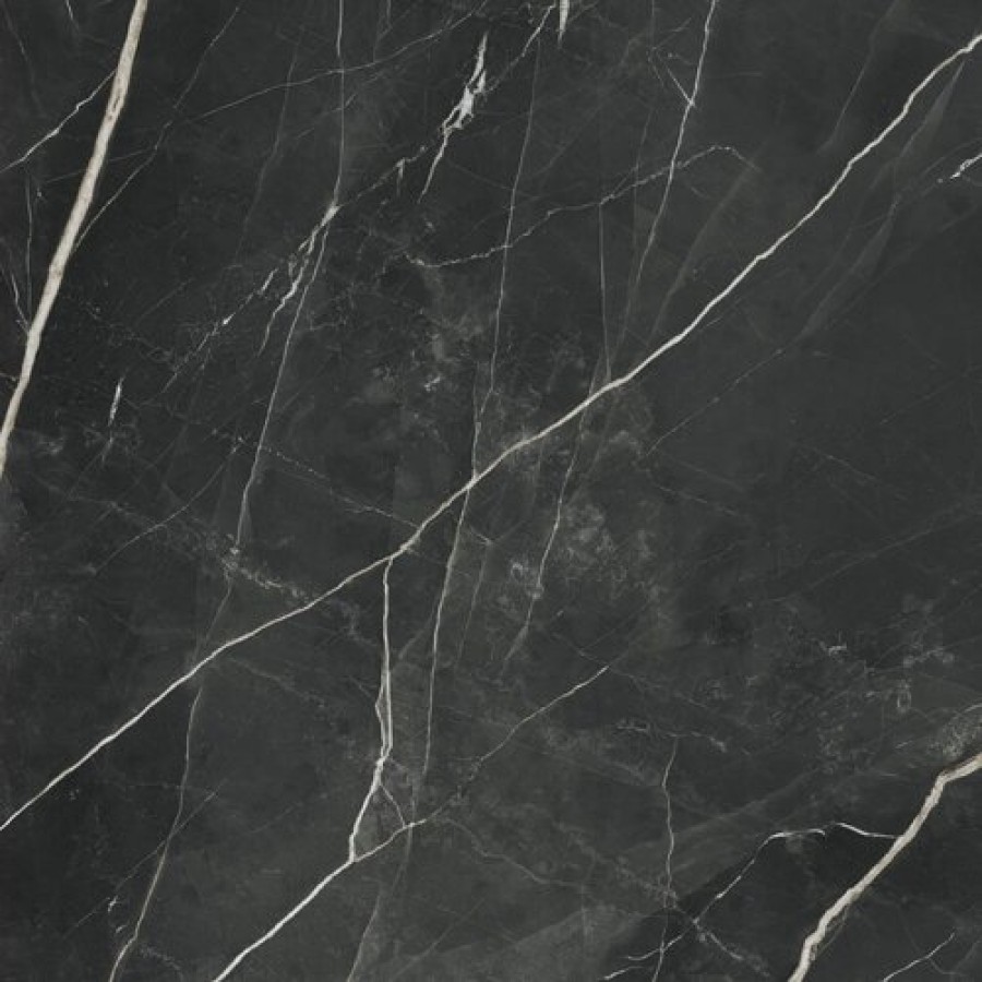 Плитка Marvel Calacatta Black Lappato Afxo глянцевая черный мрамор 120x120 9мм Atlas Concorde