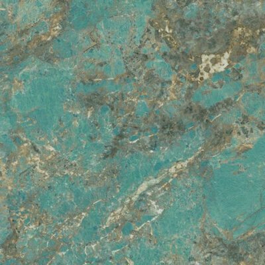 Плитка Marvel Amazzonite Lappato Abkb глянцевая бирюзовый мрамор 120x120 9мм Atlas Concorde