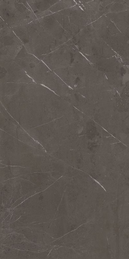 Плитка Marvel Diva Precious Brown Velvet Au8H сатинированная темно-серый, серый камень, мрамор 120x60 9мм Atlas Concorde