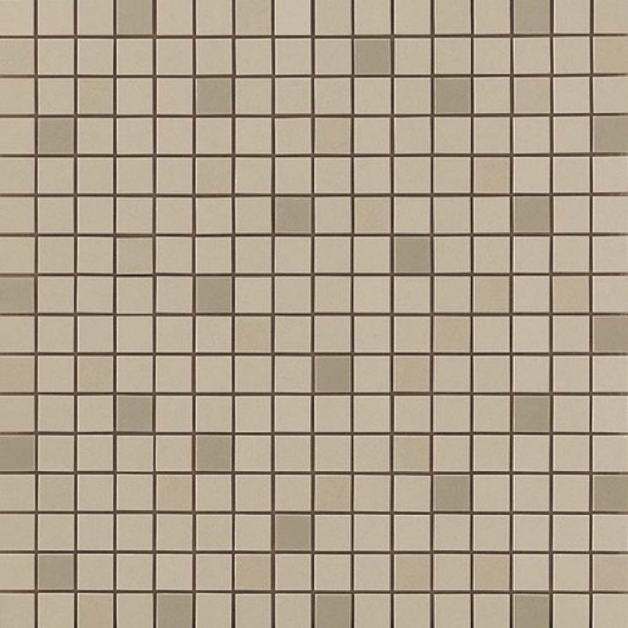 Плитка Arkshade Taupe Mosaico Q 9Aqp зеленый бетон, цемент, с золотом 31x31 Atlas Concorde