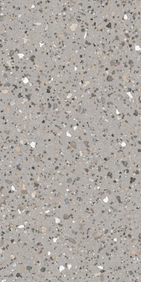 Керамогранит 120x60 Belfast Choco CR217 камень серый карвинг 9мм Primavera