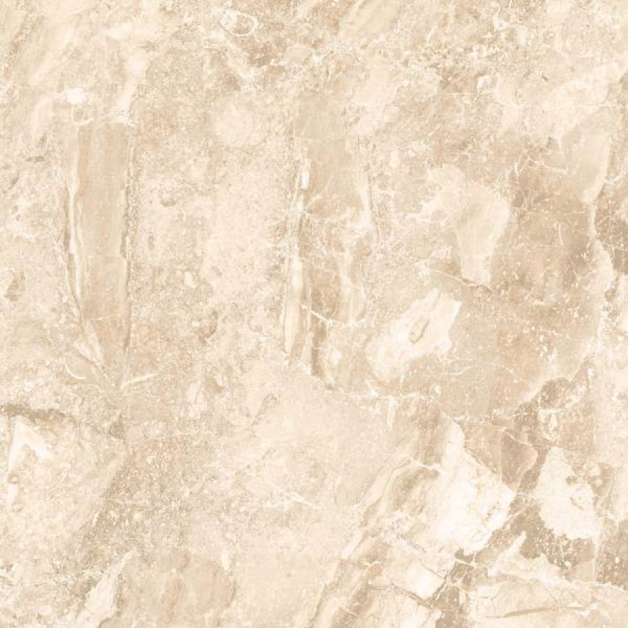 Керамогранит 60x60 Brecia Ivory PR104 мрамор бежевый полированная 9мм Primavera