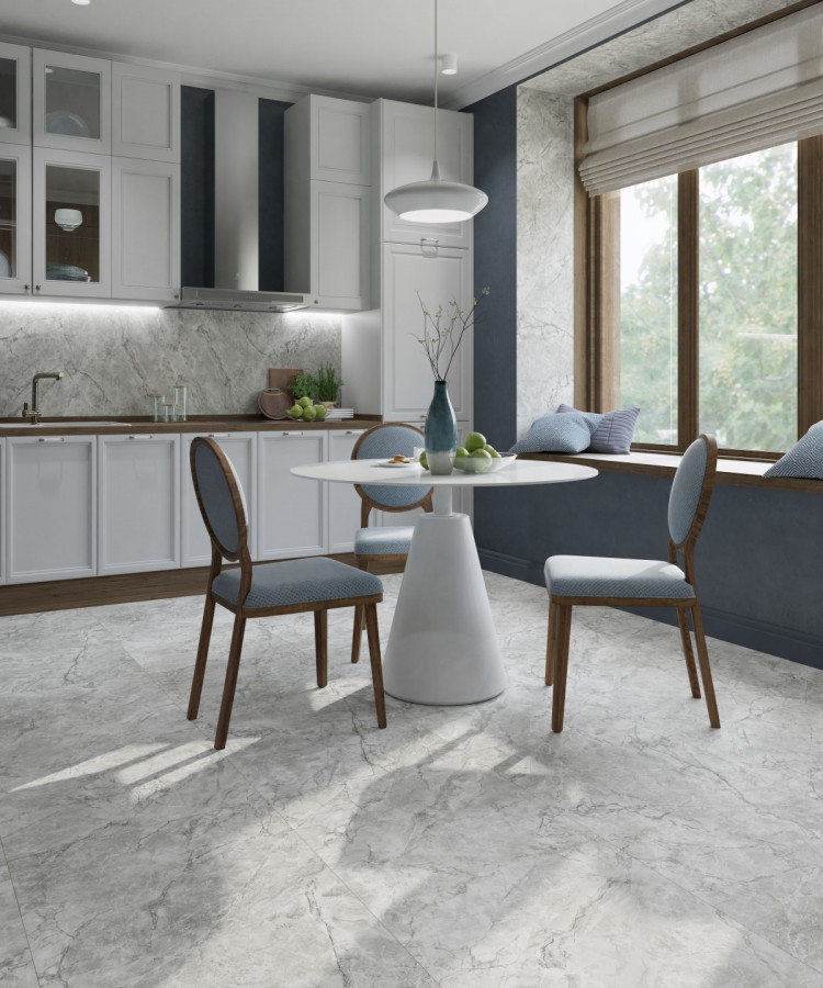 Керамогранит 60x60 Geelong Grey NR133 камень серый матовая 9мм Primavera