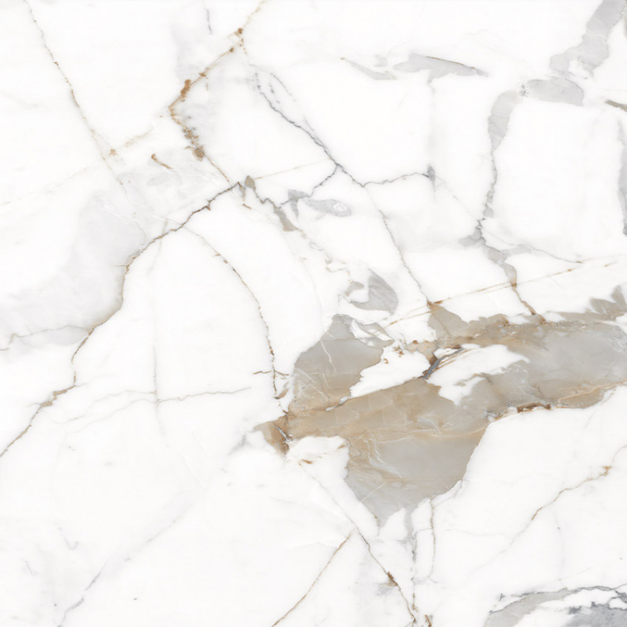 Керамогранит 60x60 Maverick White PR130 мрамор белый полированная 9мм Primavera