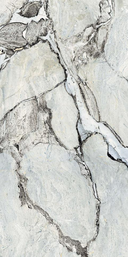 Керамогранит 120x60 Stoneart Metal CR216 камень серый карвинг 9мм Primavera