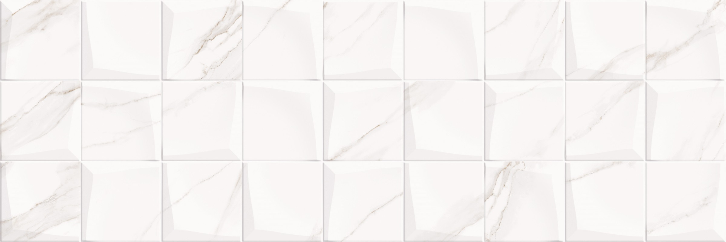 Керамогранит 90x30 Allure Light DG02-09 белый глянцевая 9мм Primavera