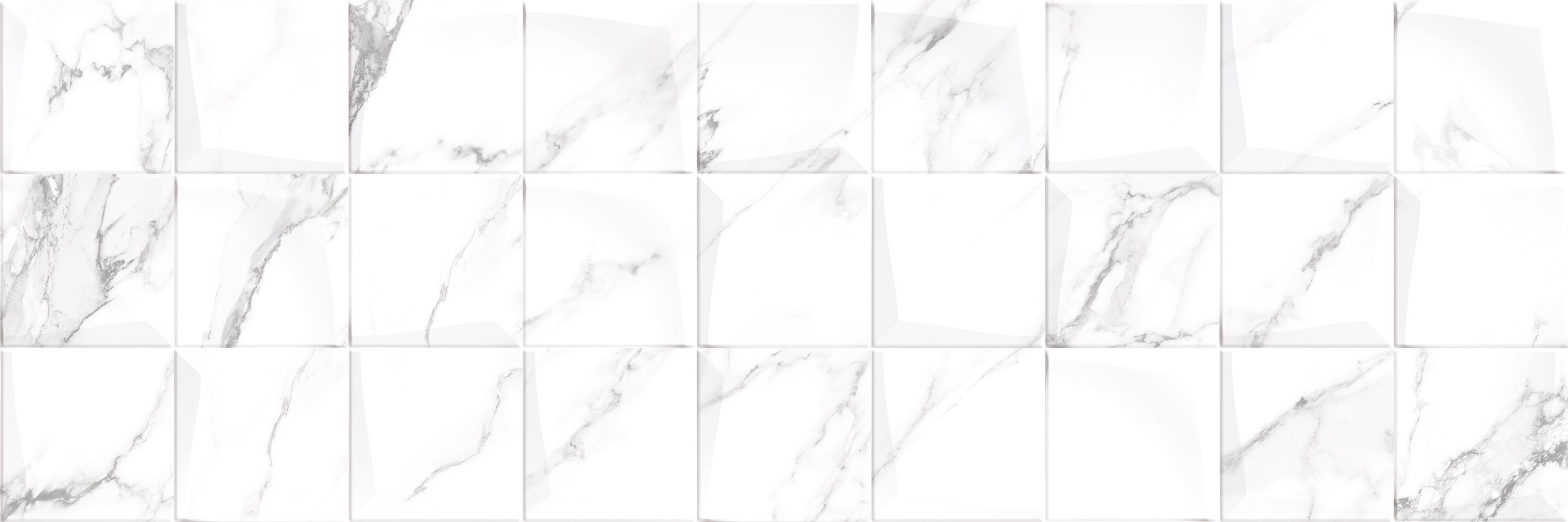 Керамогранит 90x30 Omnia White DG03-09 серый глянцевая 9мм Primavera