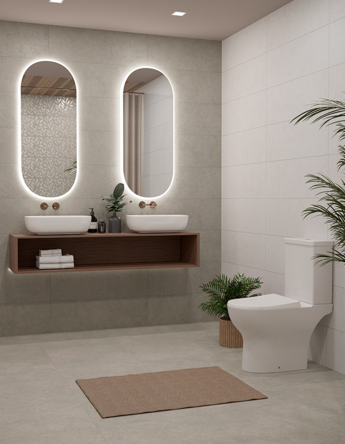 Керамогранит 90x30 Талисман Mr19В MR19B бетон серый матовая 9мм Primavera