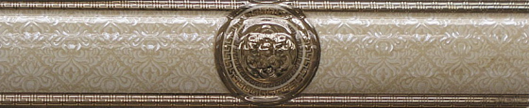 Плитка бордюр 34x7 Botticino Cenefa Vesta Crema GF_BO_CENV Gayafores