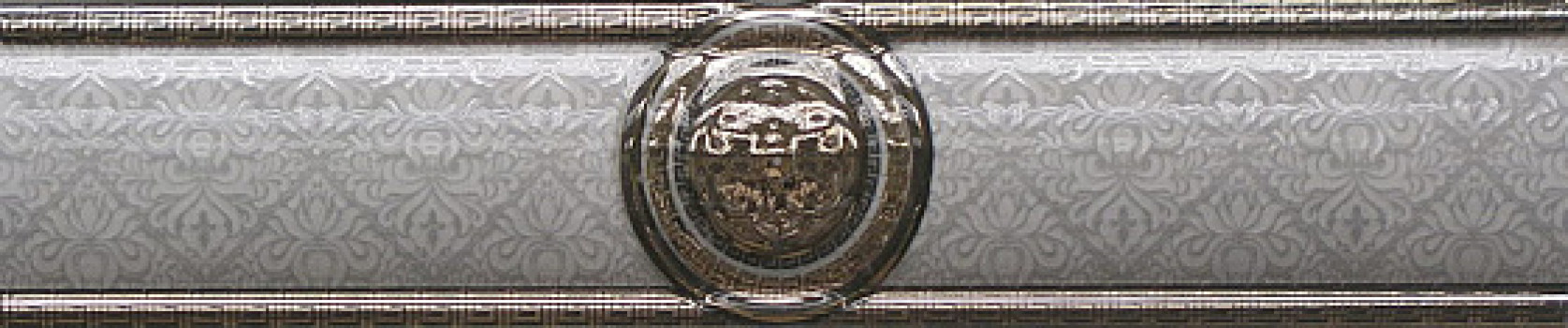 Плитка бордюр 34x7 Statuario Cenefa Vesta Perla GF_ST_CENPERL Gayafores