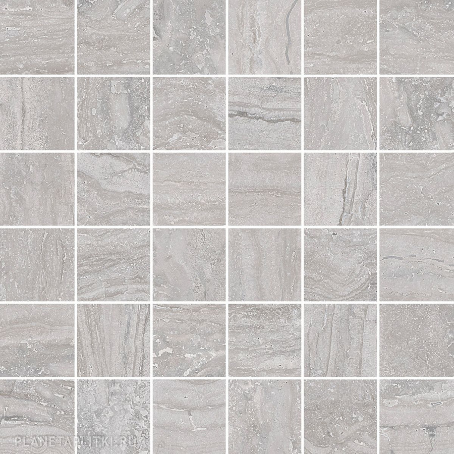 Мозаика 30x30 9мм Mos. Palatino Silver матовая Gayafores
