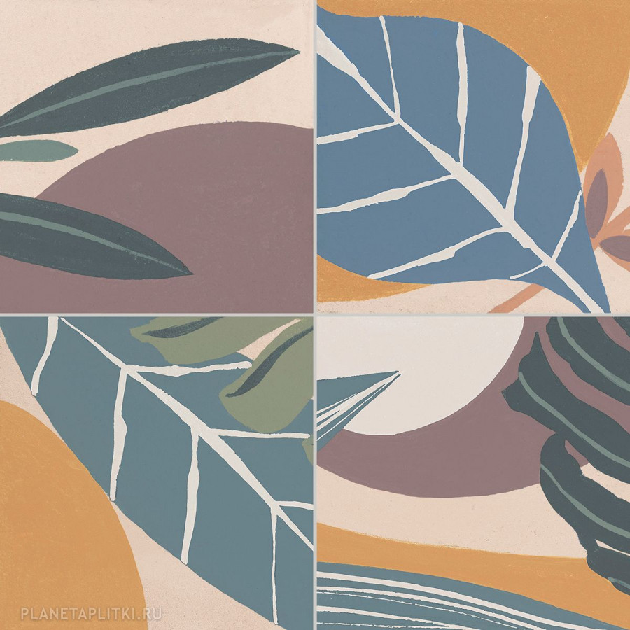 Керамогранит 33x33 7.5мм Habana Mix матовая Gayafores