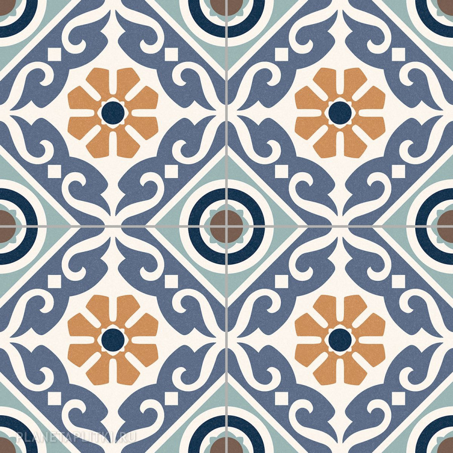 Керамогранит 33x33 7.5мм Musa Mix матовая Gayafores