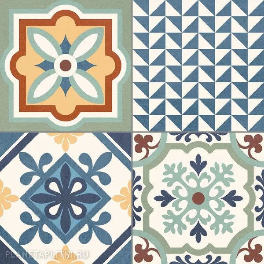 Керамогранит 33x33 8мм Heritage Mix матовая Gayafores