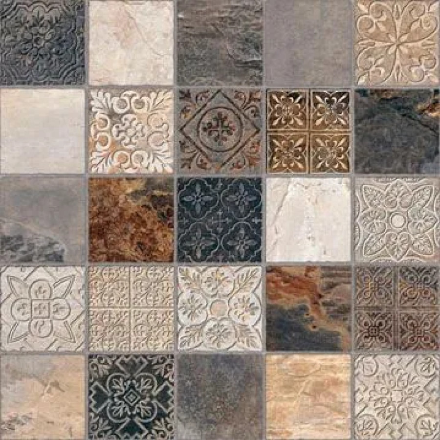 Керамогранит 45x45 8мм Deco Calzada Ardesia Nslip противоскользящая Gayafores