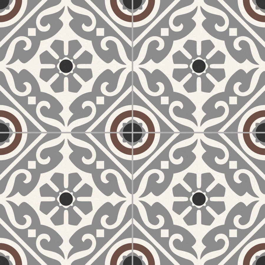 Керамогранит напольная 33x33 8мм Musa Grey матовая Gayafores