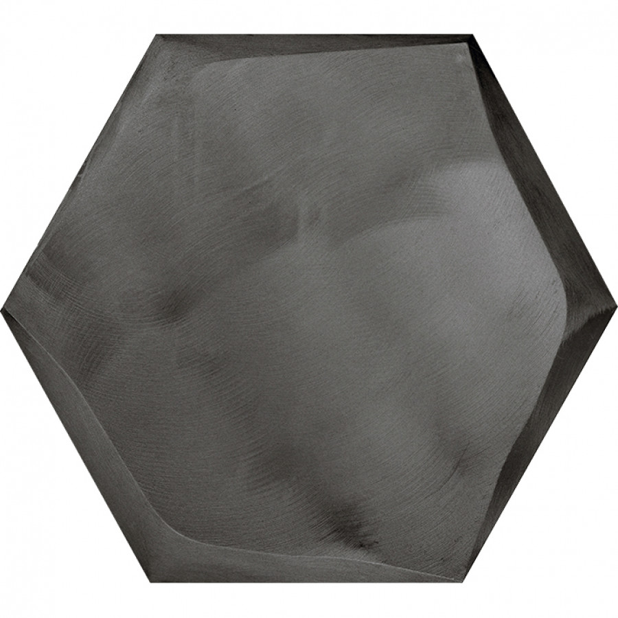 Плитка настенная 26x23 Gravity Aluminium Dubai Titanium матовый под металл серый 25мм L241717161 L'antic Colonial