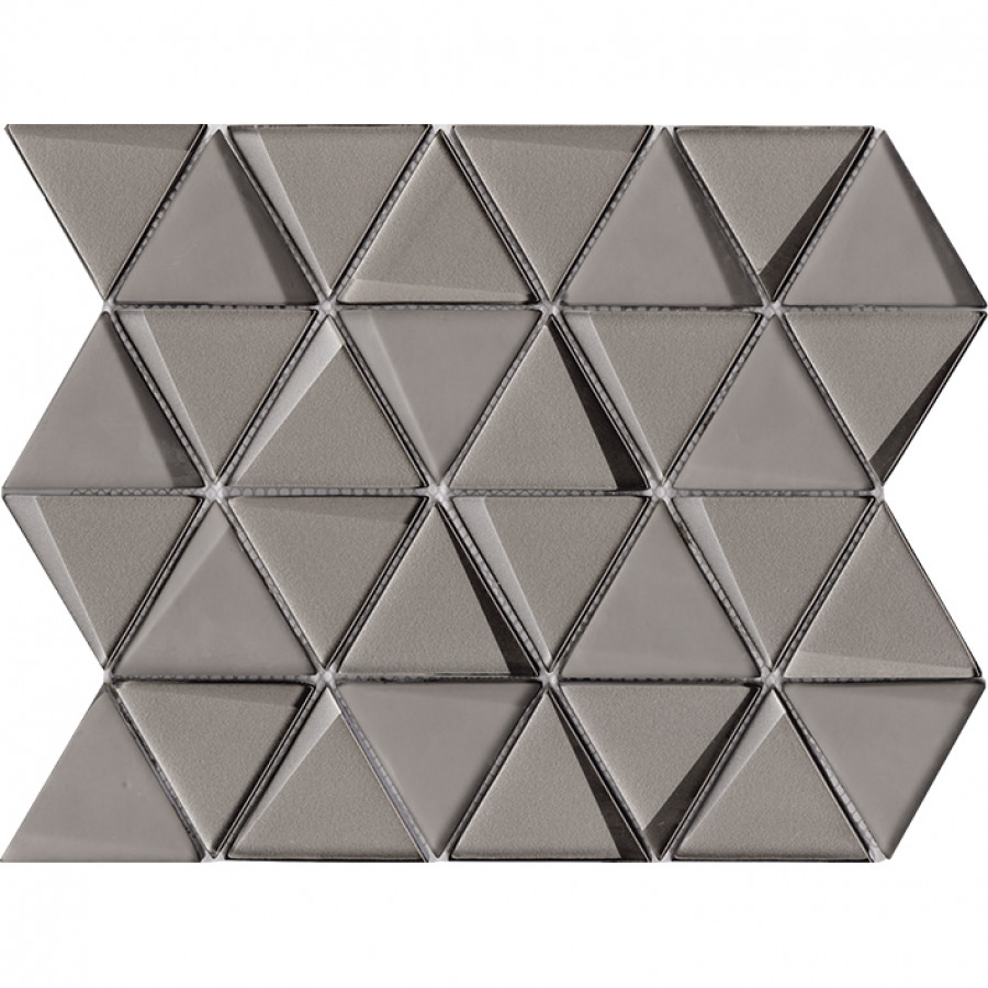 Плитка настенная 31x26 Effect Triangle Caramel глянцевый под стекло коричневый 8мм 100272824 L'antic Colonial