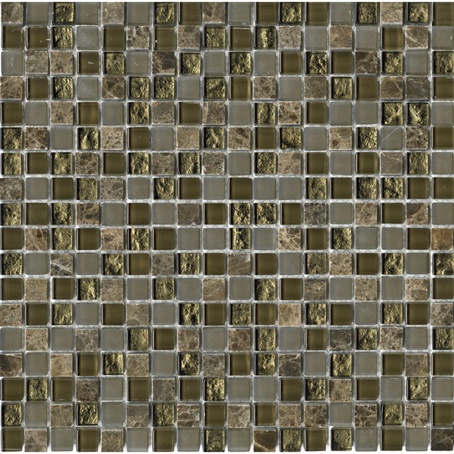 Мозаика 30x30 Eternity Emperador матовый под мрамор коричневый 8мм 100097101 L'antic Colonial