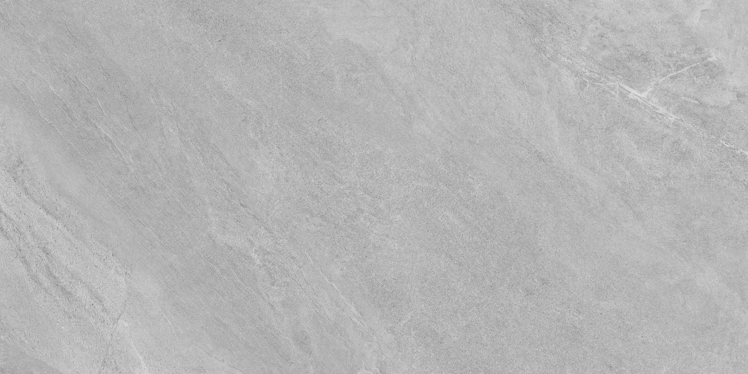 Керамогранит 180x90 Fano Bianco-MG зернистый под камень серый 10мм Art##0007084 Venis