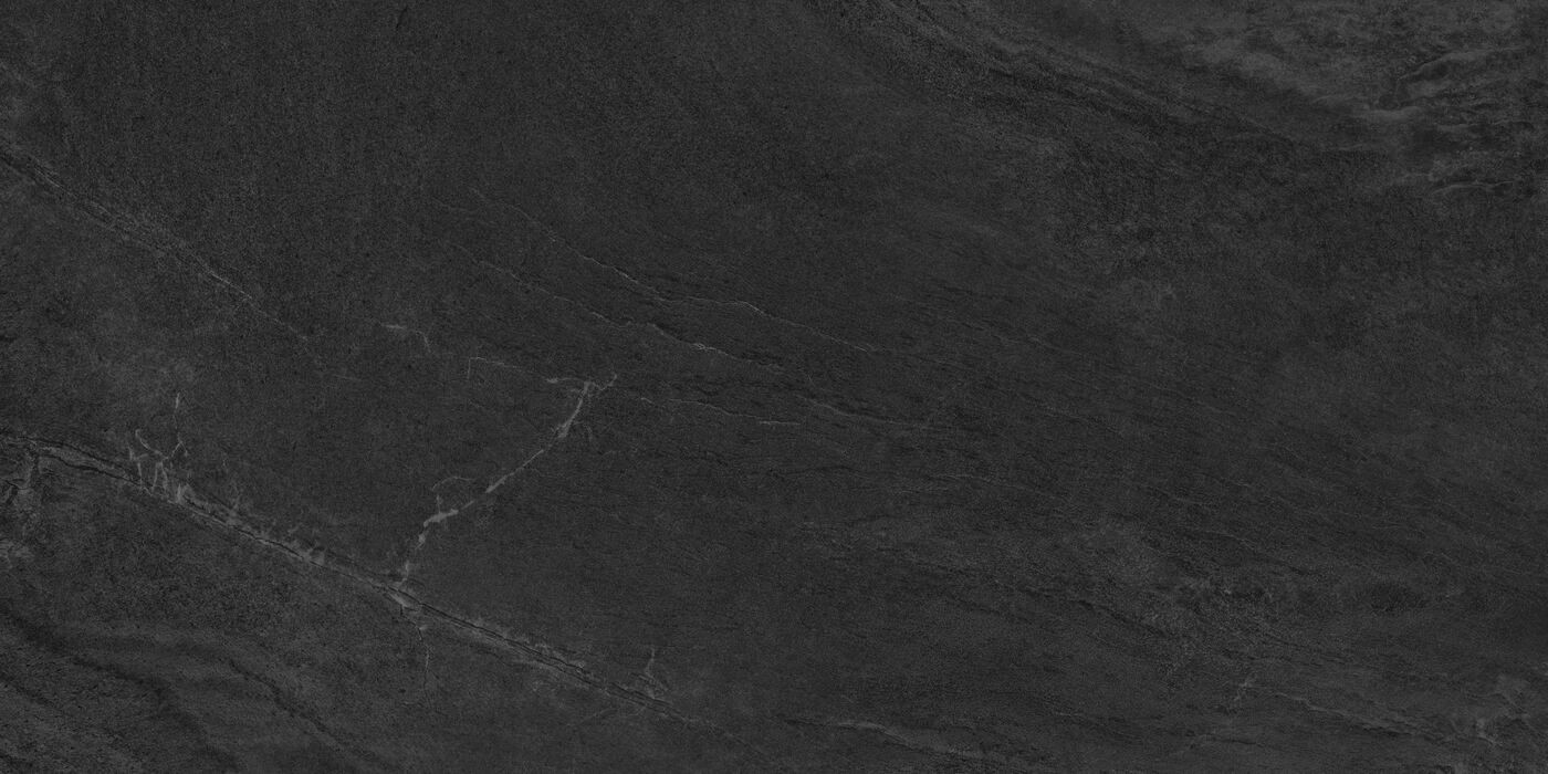 Керамогранит 120x60 Fano Nero-MG зернистый под камень черный 10.5мм Art##0008728 Venis