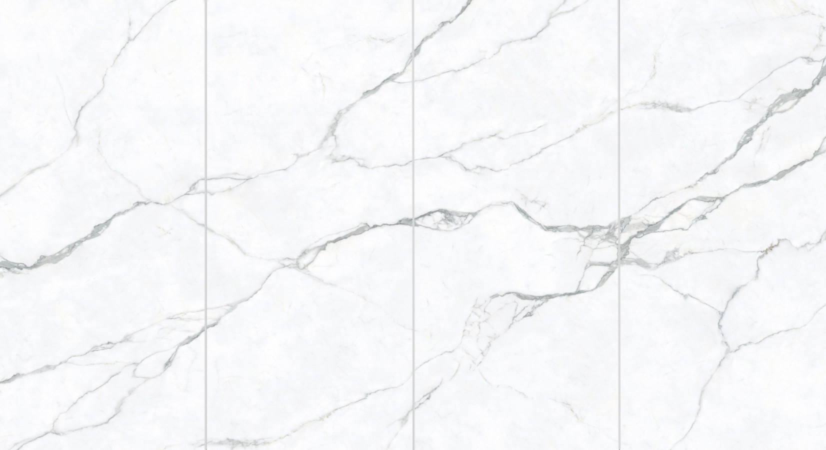 Керамогранит 280x120 Statuario Oro Polished полированный под мрамор белый 6мм MN022AP281206 Venis