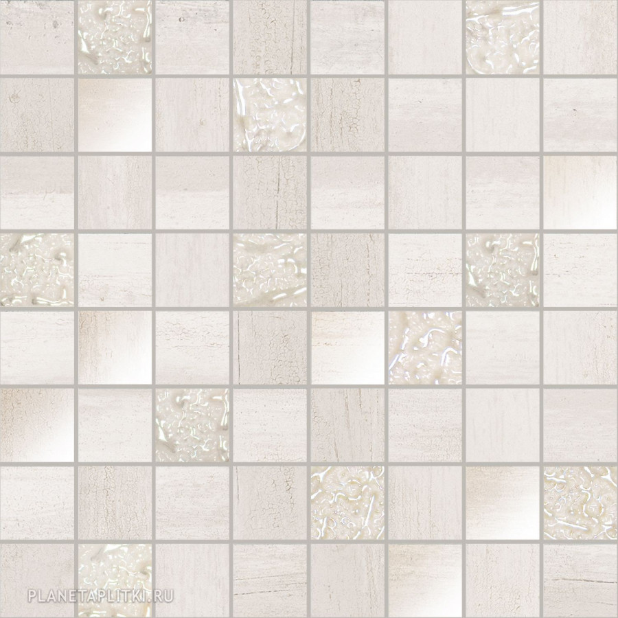 Мозаика 30x30 Mos. Sospiro White матовая Ibero