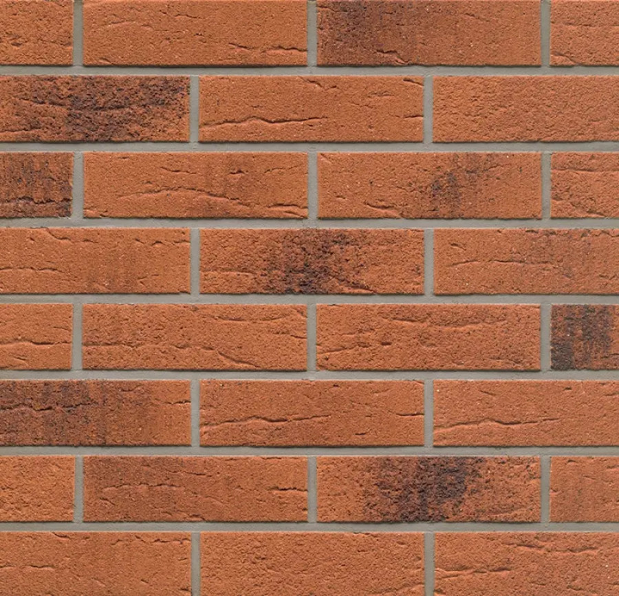 Клинкерная плитка Feldhaus Klinker R228 terracota rustico carbo