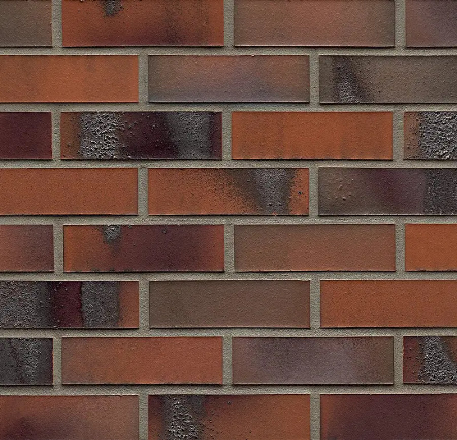 Клинкерная плитка Feldhaus Klinker R562 carbona terreno bluastro