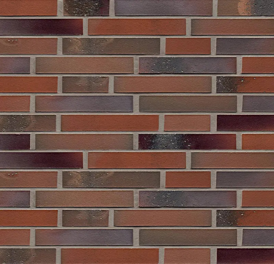 Клинкерная плитка Feldhaus Klinker R580 salina carmesi colori
