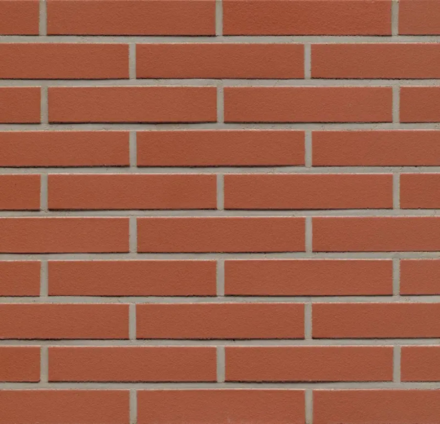 Ригельная клинкерная плитка Feldhaus Klinker R400 LDF carmesi liso