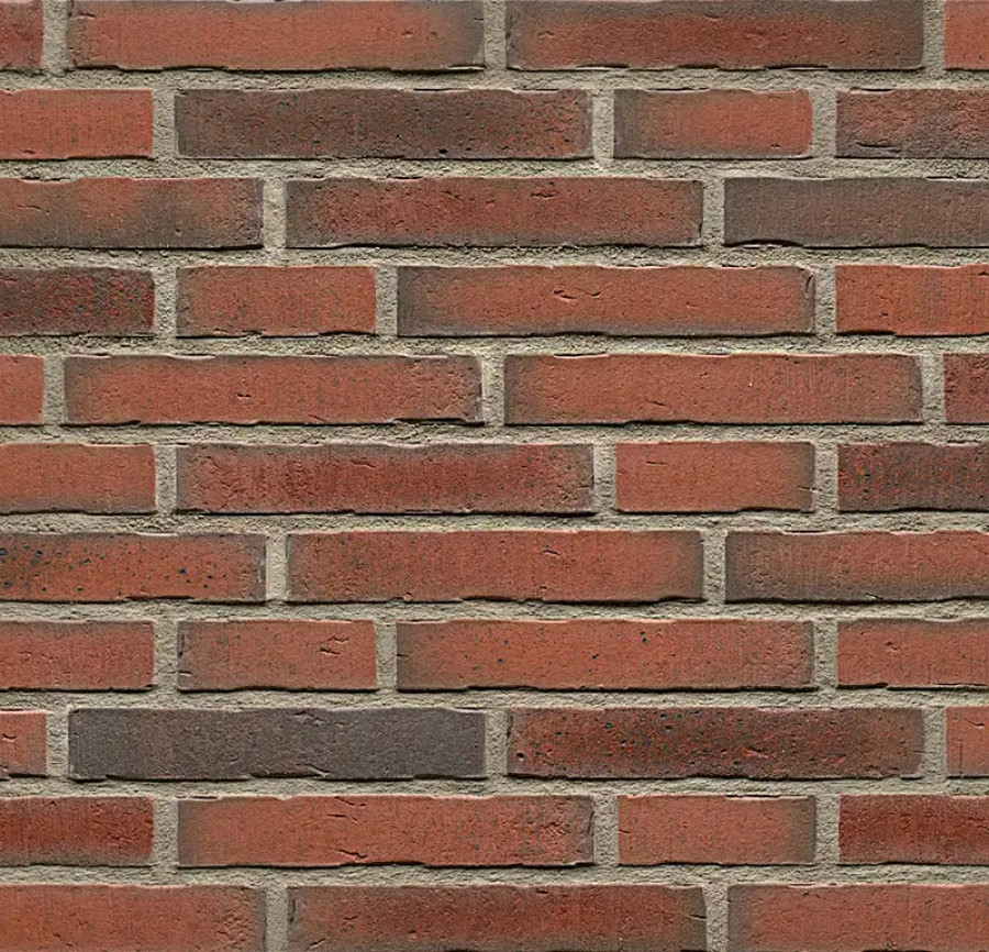 Ригельная клинкерная плитка Feldhaus Klinker R768 LDF vascu terracotta locata