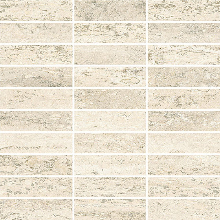 Мозаика 30x30 I Travertini Muretto Bianco Vein Cut 6mm TR01MB Italgraniti