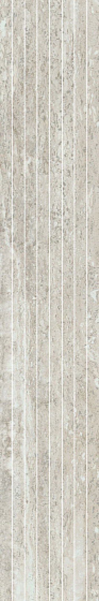 Плитка декор настенная 120x20 I Travertini Listello Tratto Grigio Vein Cut 6mm TR05LT Italgraniti