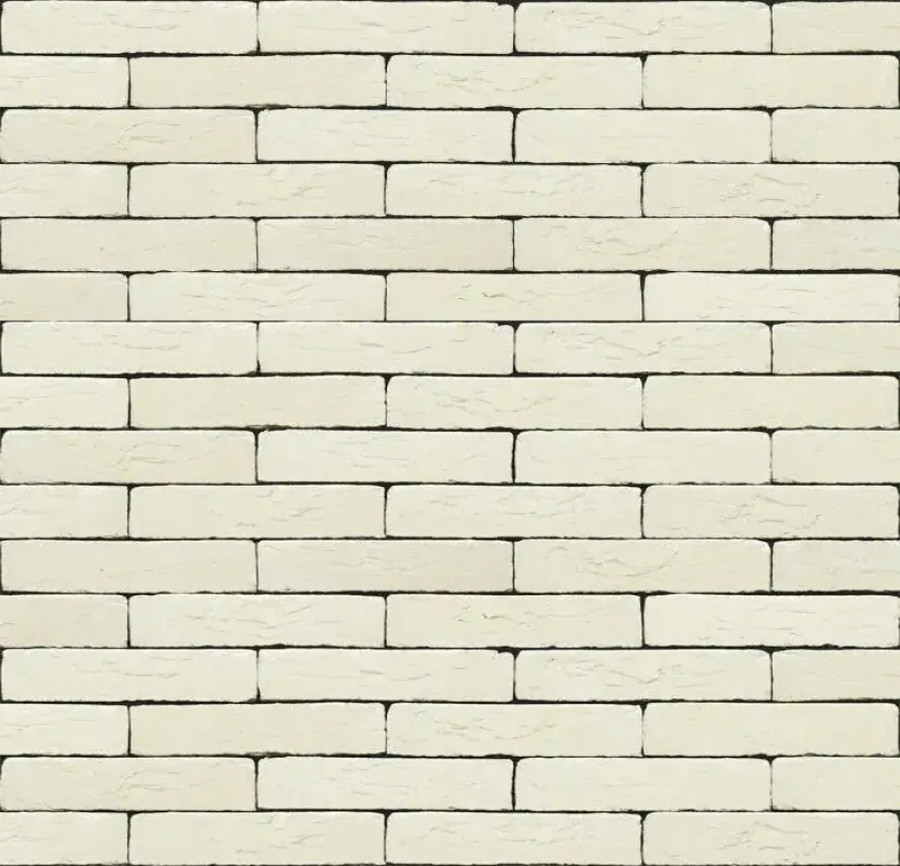 Плитка под кирпич ручной формовки Nelissen Rodruza Wit 215x20x65