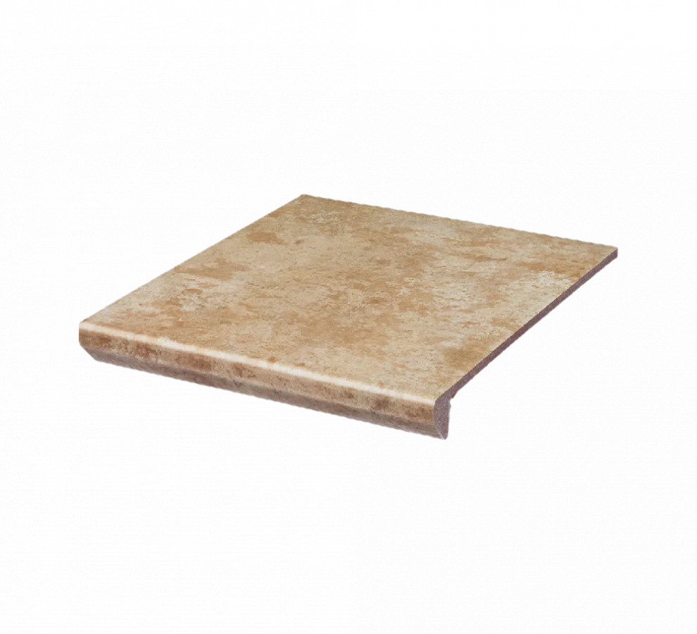Клинкерная ступень с капиносом Paradyz Ilario Beige 300x330x11