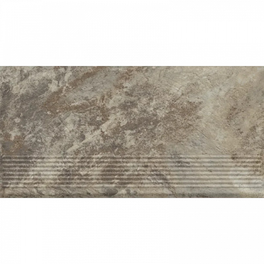 Клинкерная ступень с насечками Paradyz Ardis Light 600x300x8,5