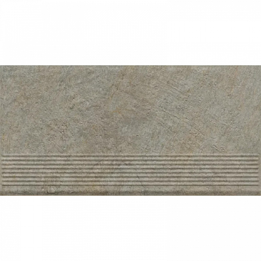 Клинкерная ступень с насечками Paradyz Eremite Taupe 600x300x8,5