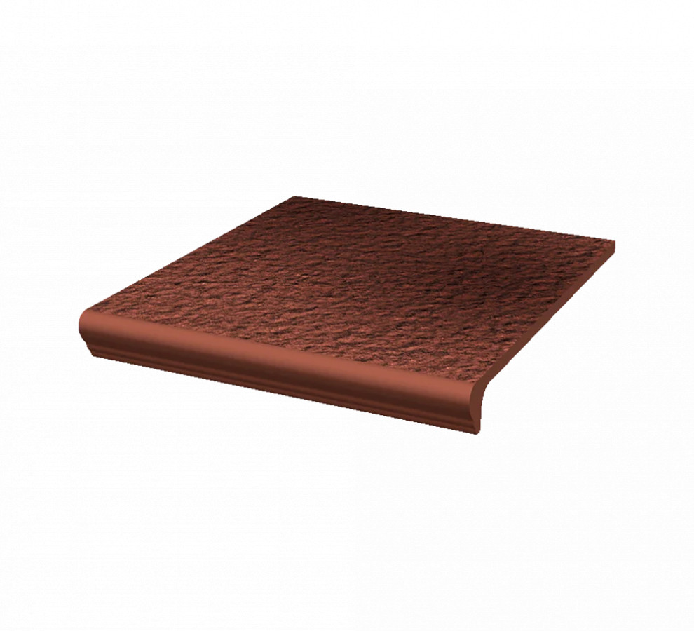 Клинкерная ступень с капиносом Paradyz Cloud Rosa Duro 300x330x11