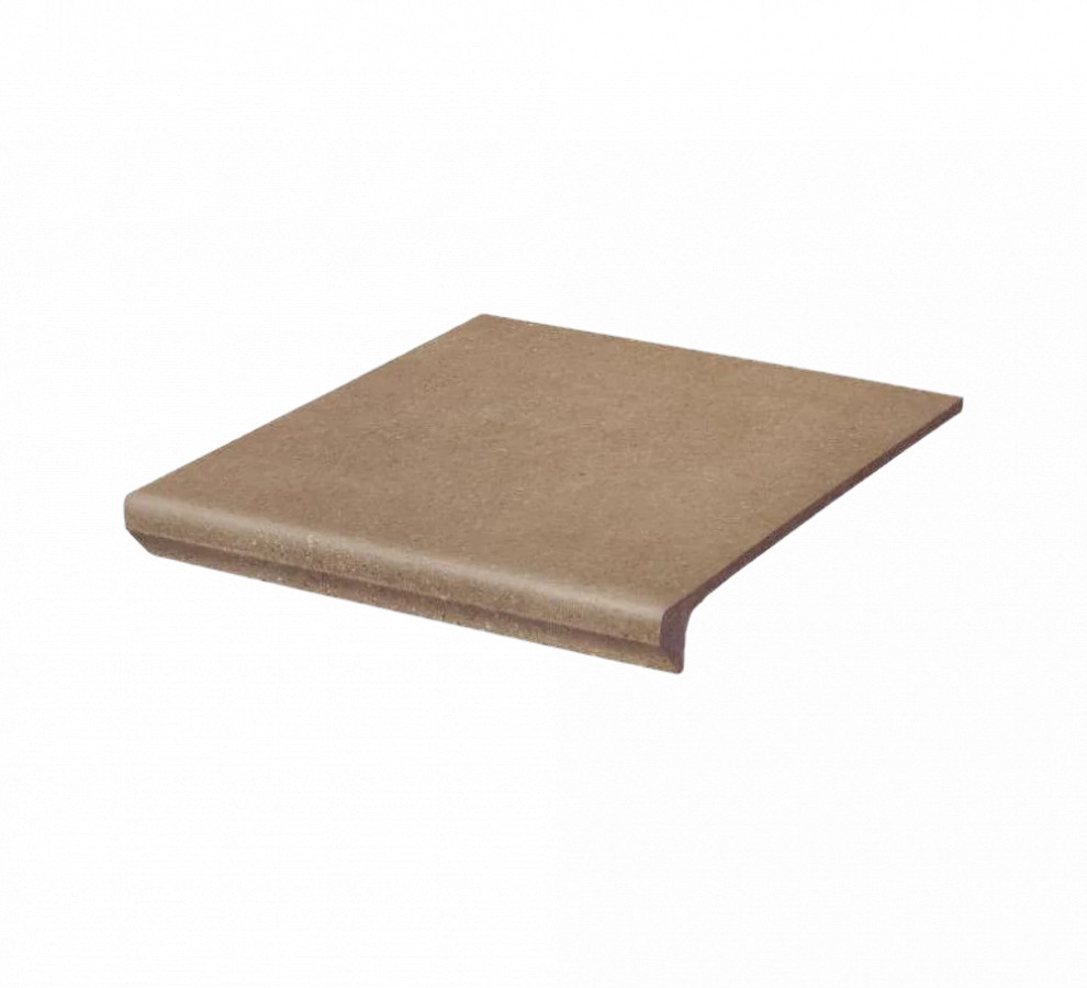 Клинкерная ступень с капиносом Paradyz Mattone Sabbia Brown 300x330x11
