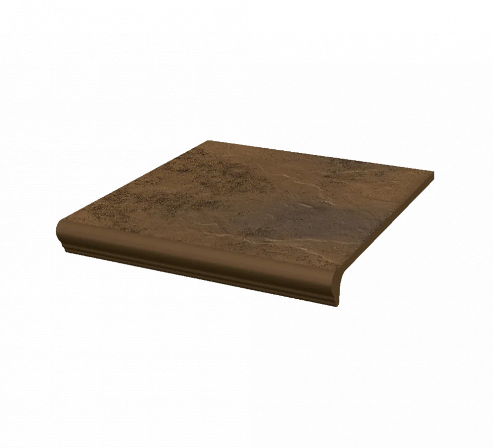 Клинкерная ступень с капиносом Paradyz Semir Beige 300x330x11