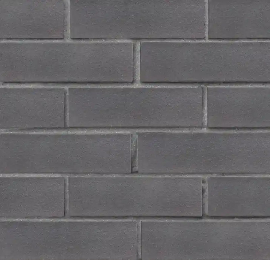 Кирпич клинкерный ЛСР графитовый Гётеборг гладкий 250x85x65