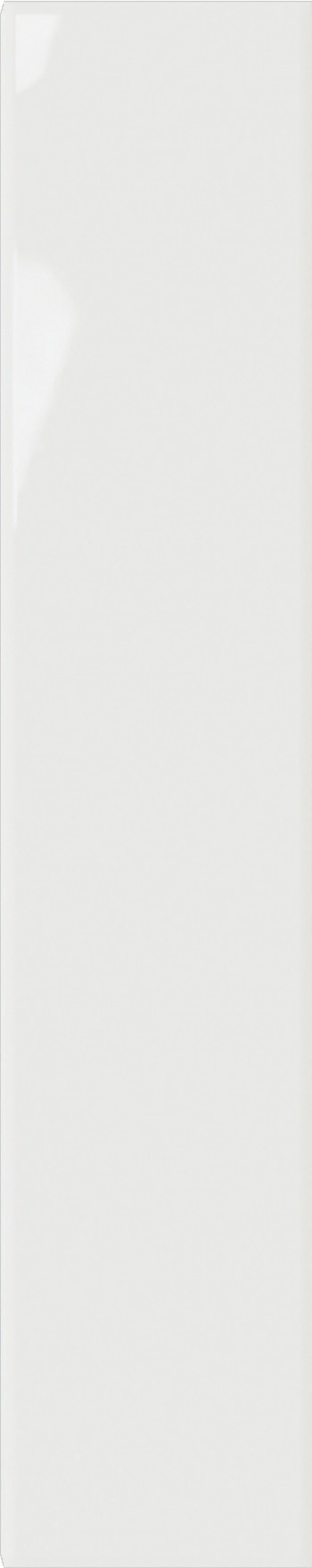 Настенная плитка базовая 54x11 Plinto White Gloss глянцевая белый Dna